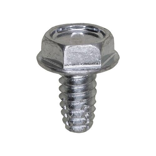 10-24 X 3/8 Hex Washer Head Thread Cutting Screws Zinc