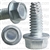 1/4-20 X 5/8 Hex Washer Head Thread Cutting Screws Zinc