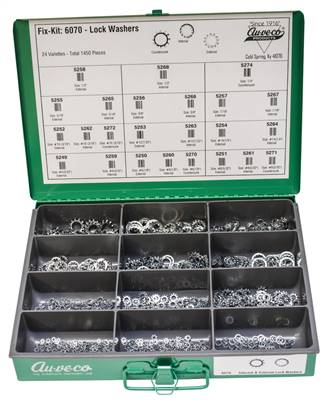 External Internal Countersunk Lock Washer Assortment