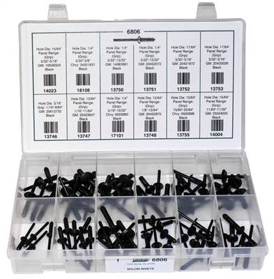 Nylon Rivet Quik-Select Kit