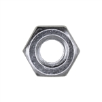 1/4-20 Hex Machine Screw Nut Zinc