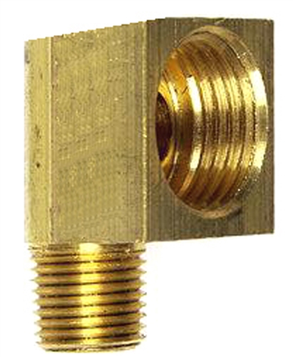 90 Degree Brass Elbow Tube Size 3/16" Pipe Thread 1/8