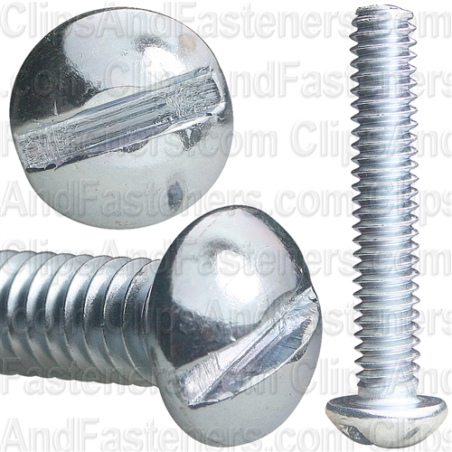 Slotted Round Head Machine Screw