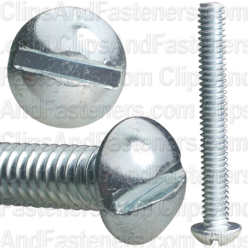 Slotted Round Head Machine Screw