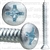 #12 X 2" Phillips Oval Head Tapping Screws Zinc