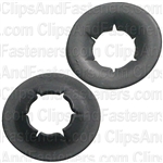 3/32" Stud Flat Push-On Retainer 3/16" O.D.