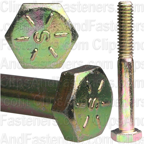 1/4-20 X 2 Gr 8 Cap Screw Alloy Zinc