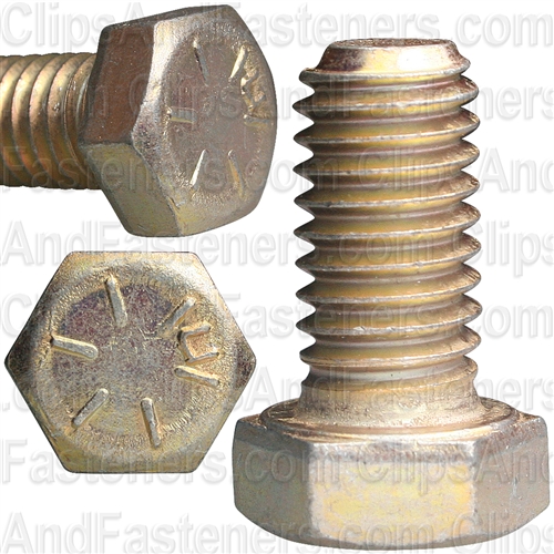 3/8-16 X 3/4 Gr 8 Cap Screw Alloy Zinc