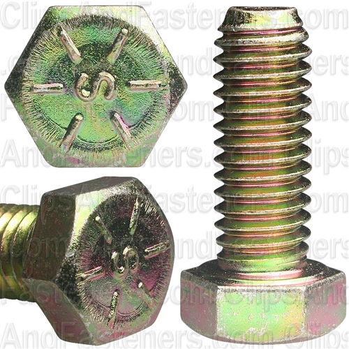 3/8-16 X 1 Gr 8 Cap Screw Alloy Zinc