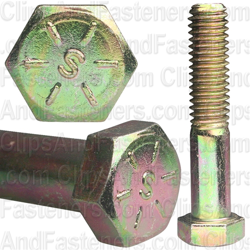 3/8-16 X 2 Gr 8 Cap Screw Alloy Zinc