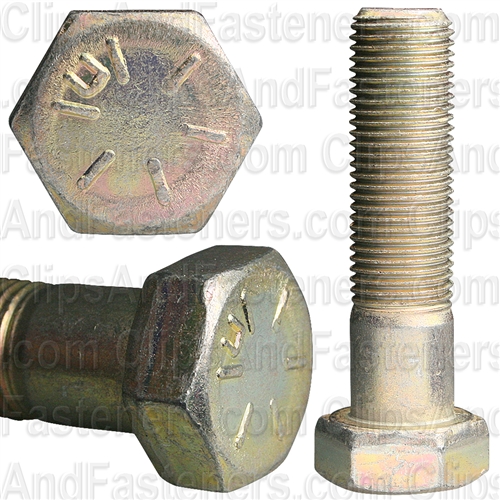 1/2-20 X 2 Gr 8 Cap Screw Alloy Zinc