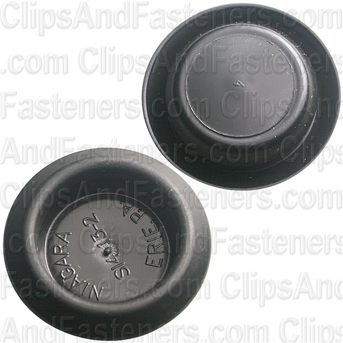 Plastic Plug Button W/Dep Ctr 1 Hole