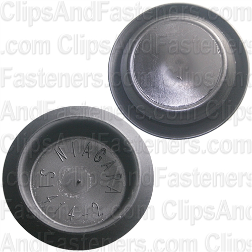 Plastic Plug Button W/Dep Ctr1-1/4Hole