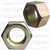 3/4-10 Gr. 8 Hex Nut Zinc High Alloy