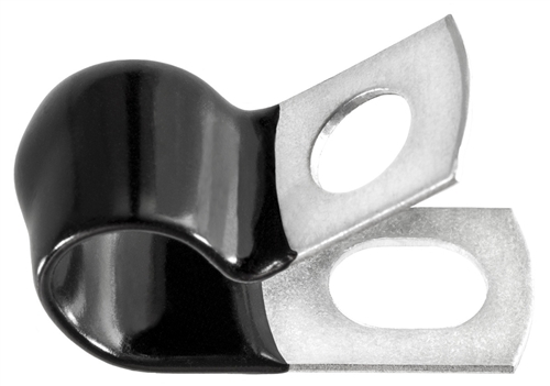 Closed Clamp 3/4 Small- Galvanized Vinyl Coated