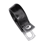 Closed Clamp 7/8 Small- Galvanized Vinyl Coated