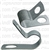 Closed Clamp 3/8 - Galvanized Uncoated