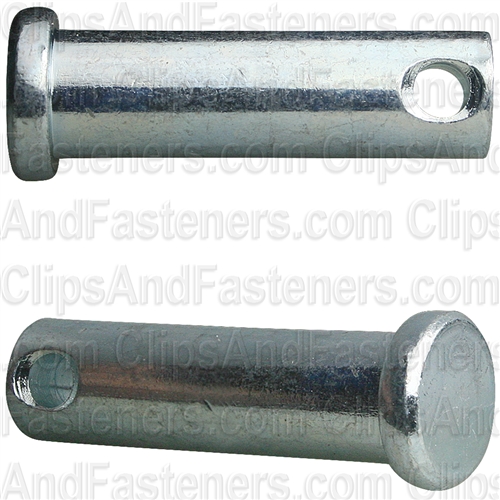 3/8 X 1 1/8 X 1 1/4 Clevis Pin Zinc