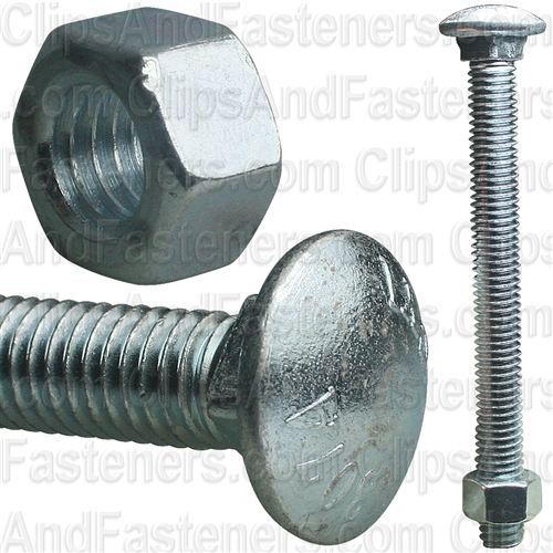 3/8 X 4 Carriage Bolt Zinc