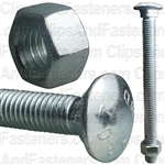 1/2 X 6 Carriage Bolt Zinc