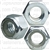 5/16"-18 USS Nylon Insert Lock Nuts Grade 2 Zinc