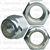 3/8"-24 SAE Nylon Insert Lock Nuts Grade 2 Zinc