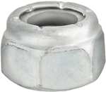 7/16"-20 SAE Nylon Insert Lock Nuts Grade 2 Zincc