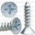 8 X 3/4 Phil Flat Hd Wood Screw Zinc