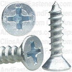 #8 X 3/4" Phillips Flat Head Wood Screws Zinc