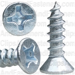 10 X 3/4 Phil Flat Hd Wood Screw Zinc