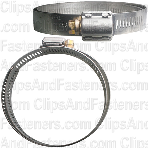 #88 Partial Stainless Steel Hose Clamp