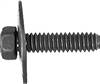 1/4-20 X 1 Hex Sems Bellville Wa.Hd.