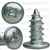 8-18 X 3/8" Phillips Round Washer Tap Screw