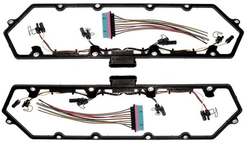 Valve Cover Gasket w/Fuel Injector Glow Plug Harness