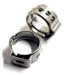 Crimp Type Hose Clamp 360 Degree Seal 12.3mm (15/32")