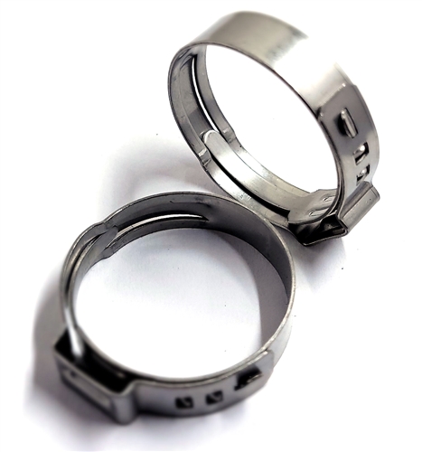 Crimp Type Hose Clamp 360 Degree Seal 25.6mm (1")