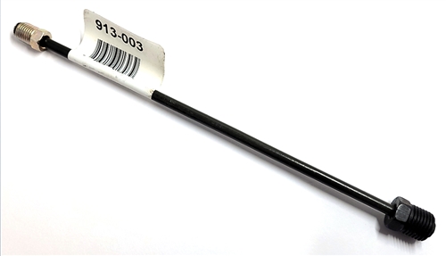 Master Cylinder Adapter Line  8" x 3/16" Tube (3/8"-24 Invert x 1/2"-20 Invert)