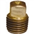 5 1/4" Pipe Thread Plug Brass Fittings