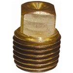 5 1/4" Pipe Thread Plug Brass Fittings