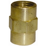 5 1/8" Pipe Thread Coupling Brass Fitting