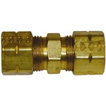 1 3/8" Solderless Compression Union Brass Fitting