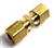 1/4" Solderless Compression Union Brass Fitting