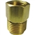 1 Brass Master Cylinder and Transmission Adapter 5/16" x 3/8" x 5/8" x 18 TPI