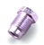 5 Bubble Flare Tube Nut 1/4" x 11mm x 1.0 TPI Red