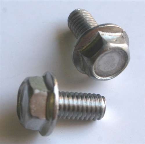 M 6 - 1.0 x 12mm A2-70 Stainless Hex Flange Bolts