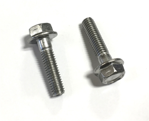 M 6 - 1.0 x 30mm A2-70 Stainless Hex Flange Bolts