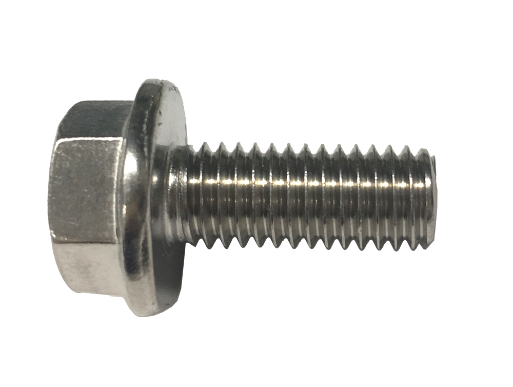 M8 - 1.25 x 20mm A2-70 Stainless Hex Flange Bolts