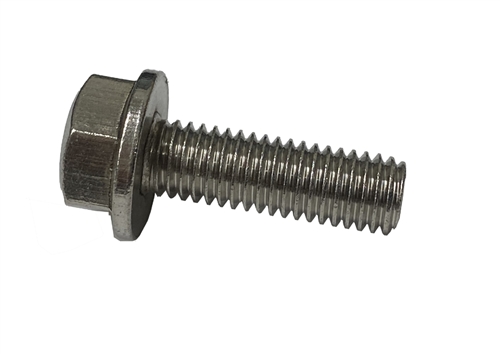 M8 - 1.25 x 25mm A2-70 Stainless Hex Flange Bolts