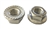 M 8 - 1.25 Hex Flange Nut with Serrations A2 Stainless