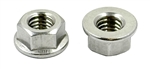 M 8 - 1.25 Hex Flange Nut Non-Serrated A2 Stainless
